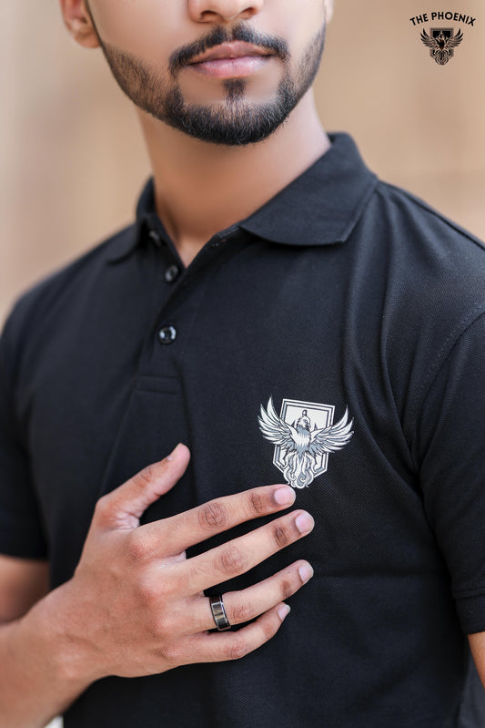 The Phoenix Black Polo